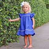 Royal Blue Ric Rac Dress