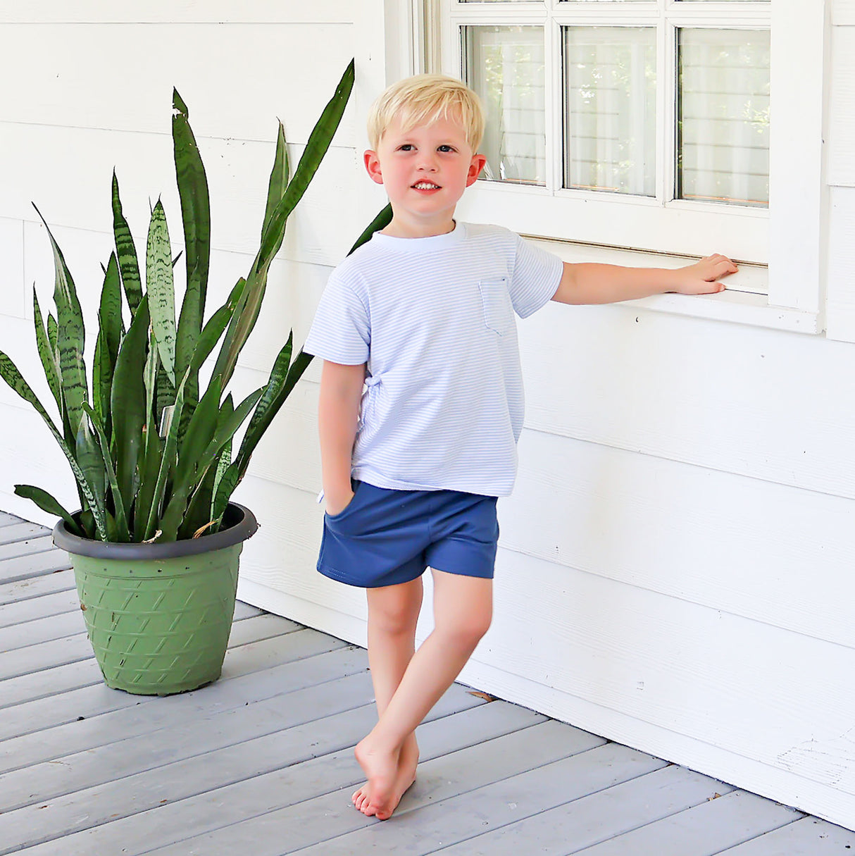 Solid French Terry Shorts