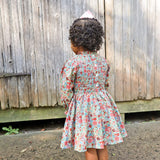 Fall Floral Pink Ariella Dress