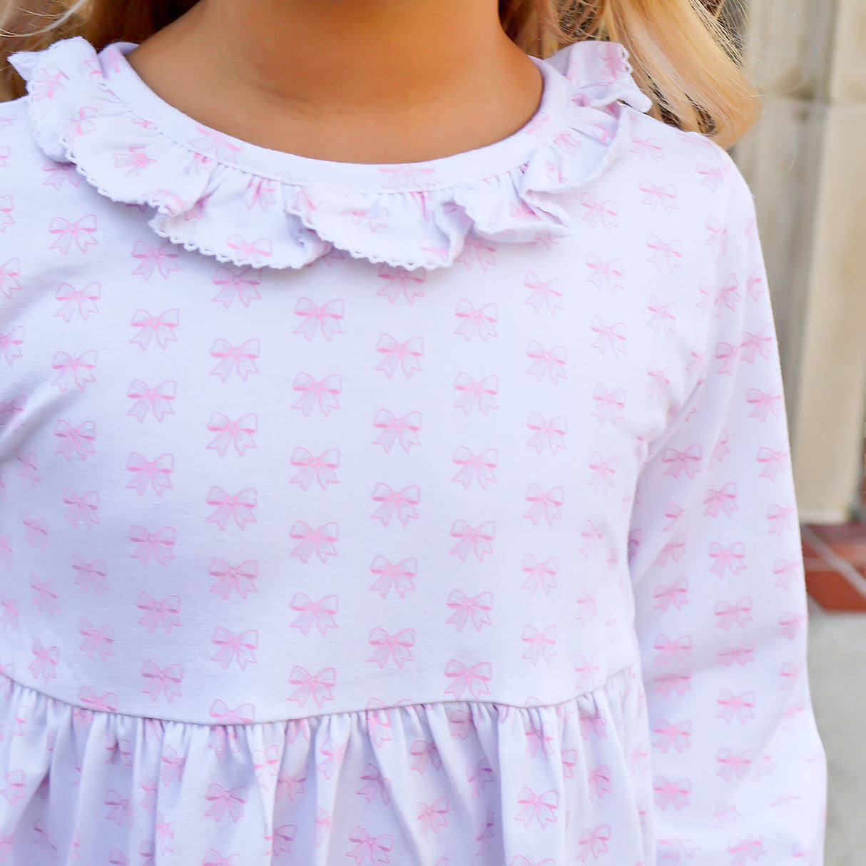 Bow Print Riley Dress
