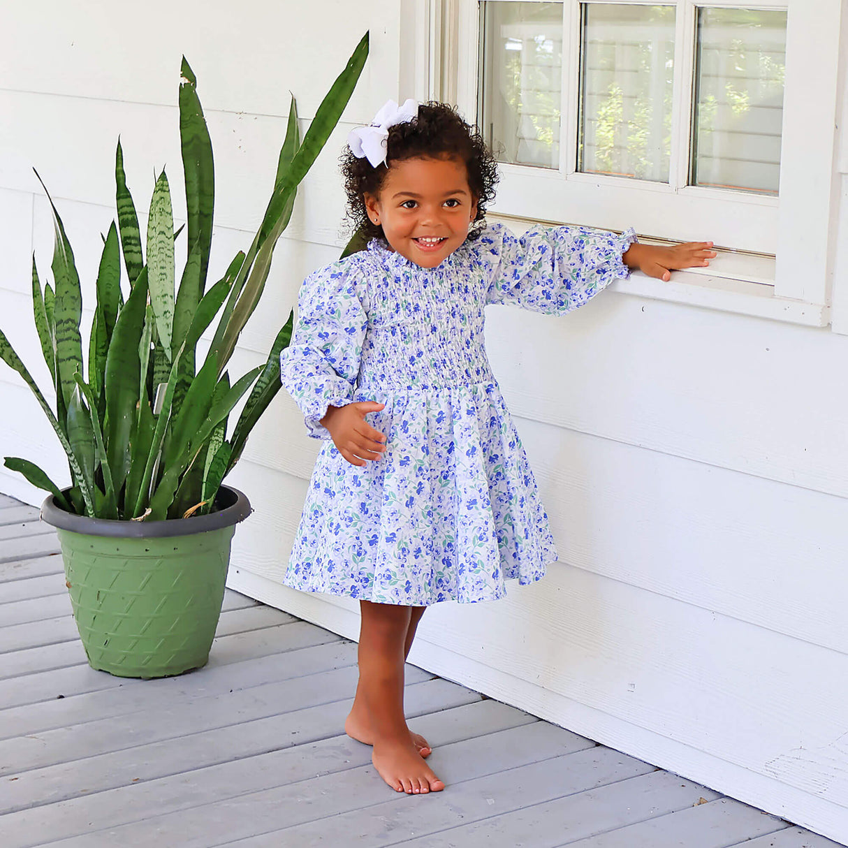 Duke Garden Blue Ariella Dress