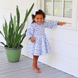 Duke Garden Blue Ariella Dress