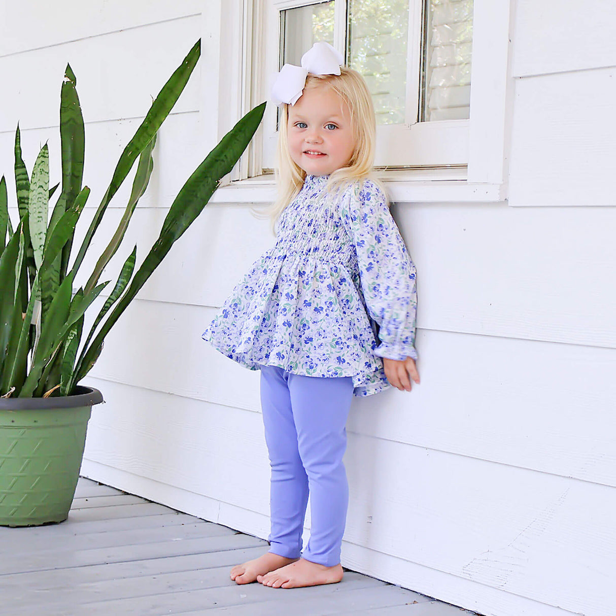 Duke Garden Blue Ariella Legging Set