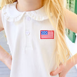 Patriotic Spirit White Terry Ruth Dress