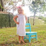 Botanical Beauty Smocked Angel Sleeve Dress