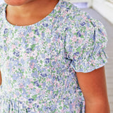 Butchart Garden Blue Skirt Bubble