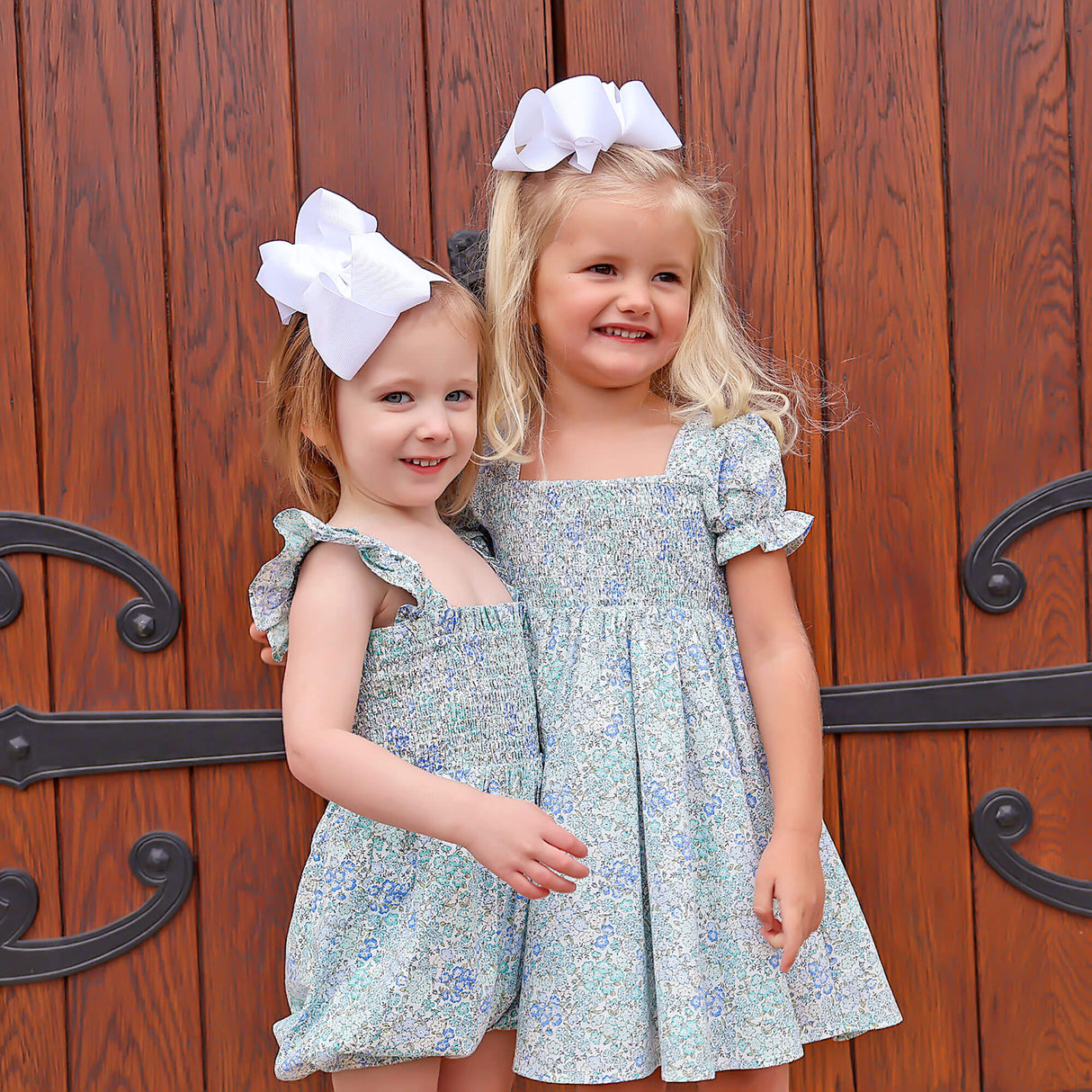 Enchanted Floral Smocked Hannah Dress