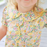 The Flower Patch Yellow Jane Dress