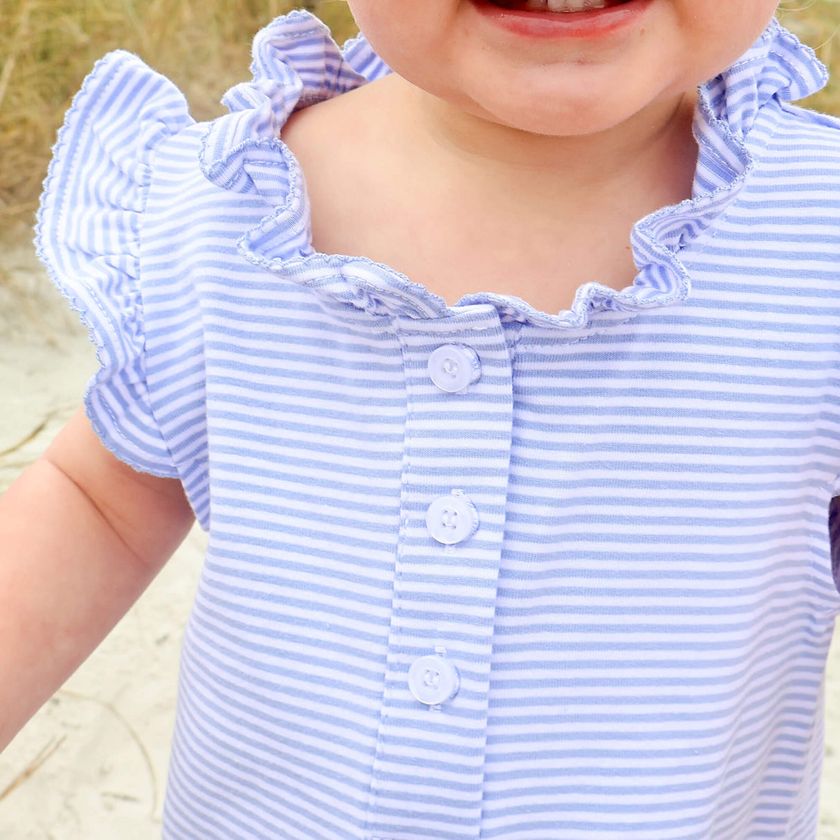 Blue Stripe Nicole Dress