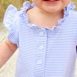 Blue Stripe Nicole Dress