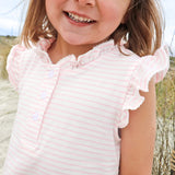 Light Pink Stripe Nicole Dress