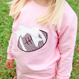 Football Bow Pink Jogger Set