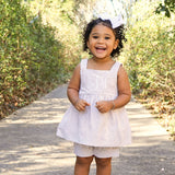 Khaki Gingham Mia Short Set