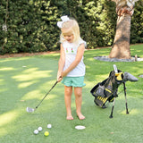 Golf Pin Green Gingham Short Set