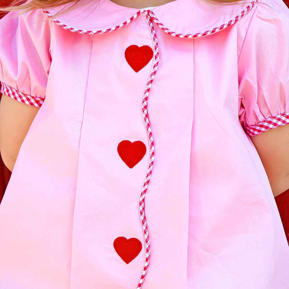 Valentine Hearts Pink Jane Dress