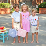 Ready To Learn Pink Mini Gingham Chloe Dress