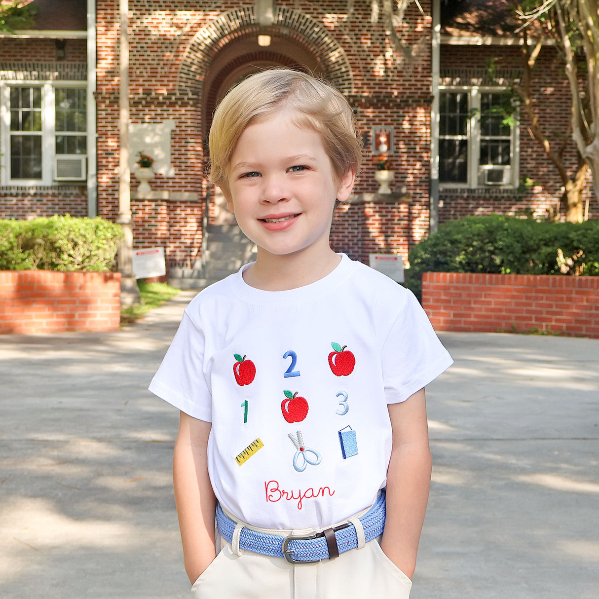 Ready To Learn White Short Sleeve Shirt