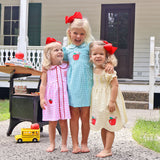 Apple Pink Gingham Lola Dress