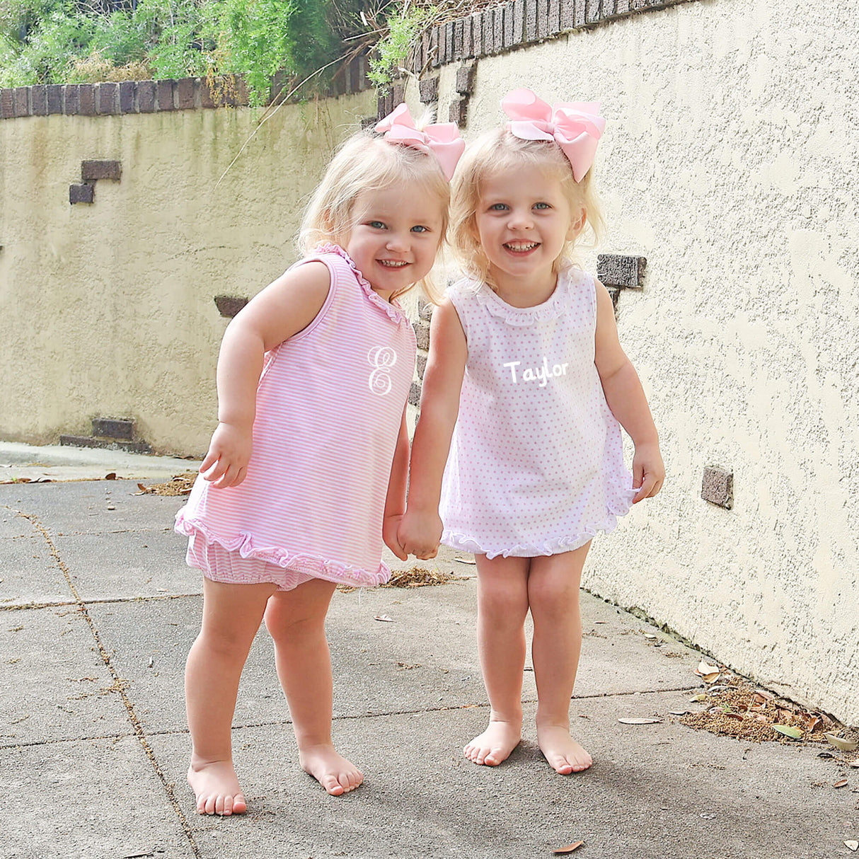 Pink Polka Dot Skirt Bubble