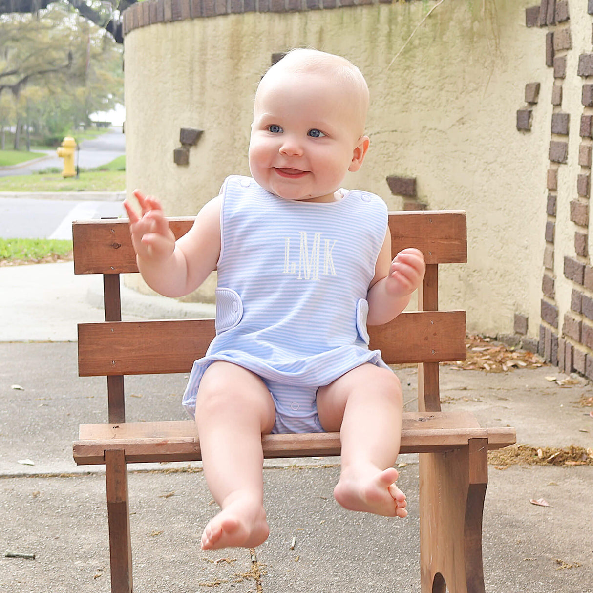 Blue Stripe Sun Bubble