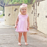 Pink Stripe Skirt Bubble