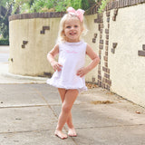 Pink Polka Dot Skirt Bubble