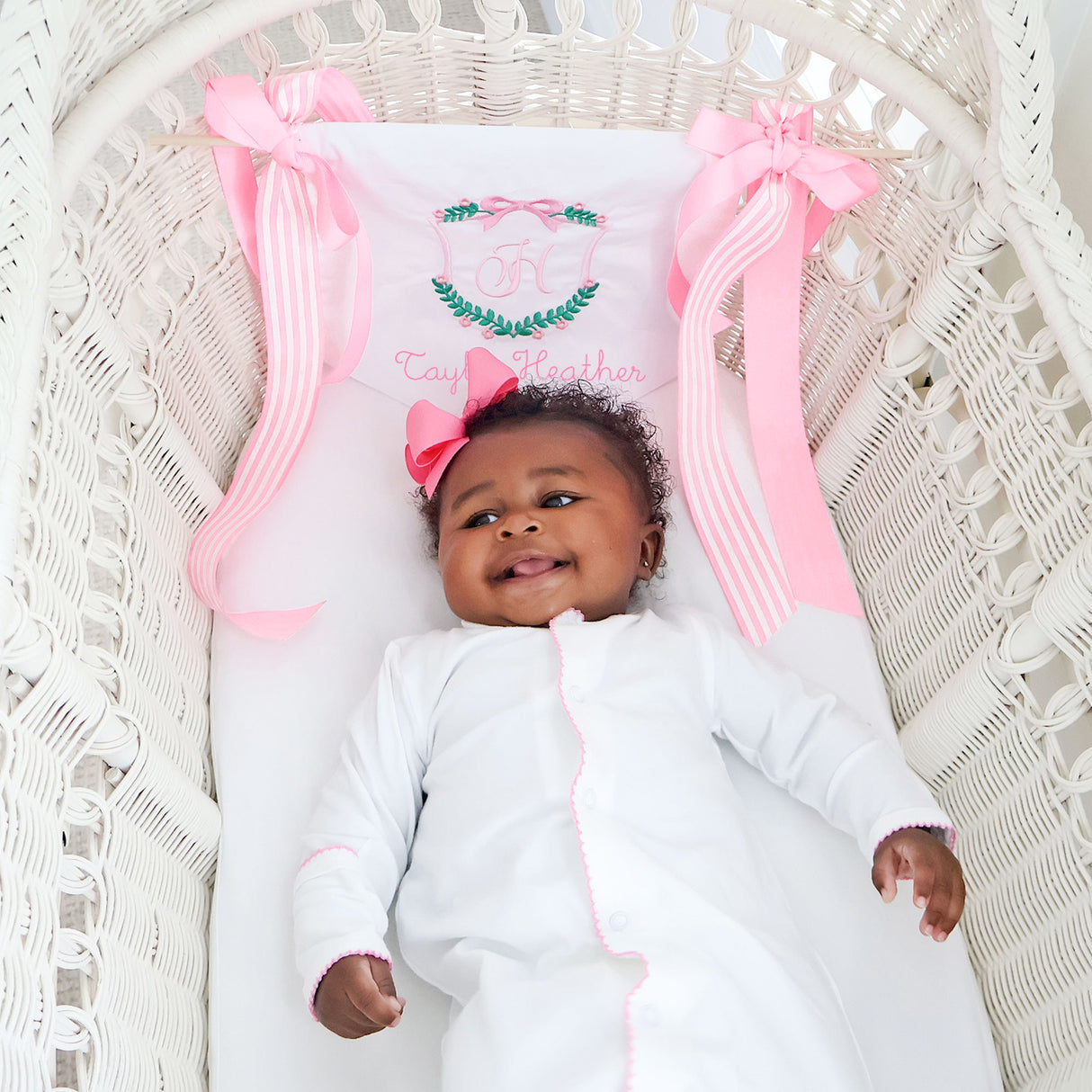 Pink Custom Baby Banner