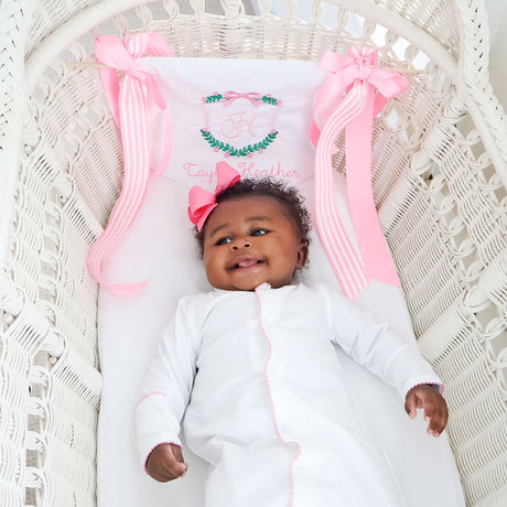 Pink Custom Baby Banner
