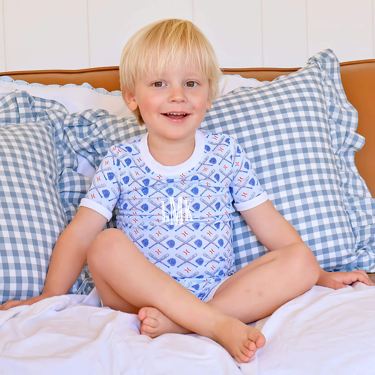 Baseball Star Short Pajamas