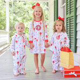 Birthday Balloon Ruffle Romper