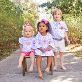 Birthday Girl Ruffle Collared Bloomer Set