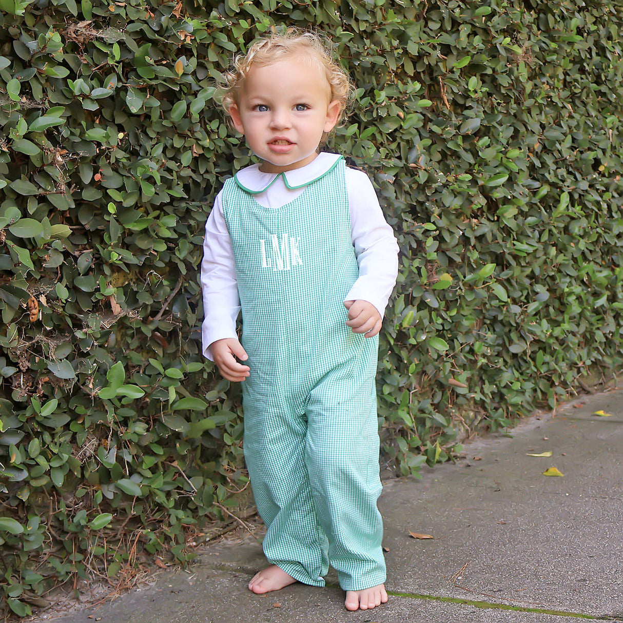 Classic Gingham Longall Green