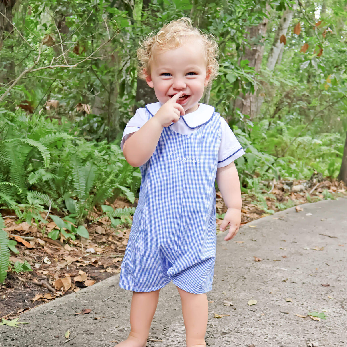 Gingham Jon Jon Royal