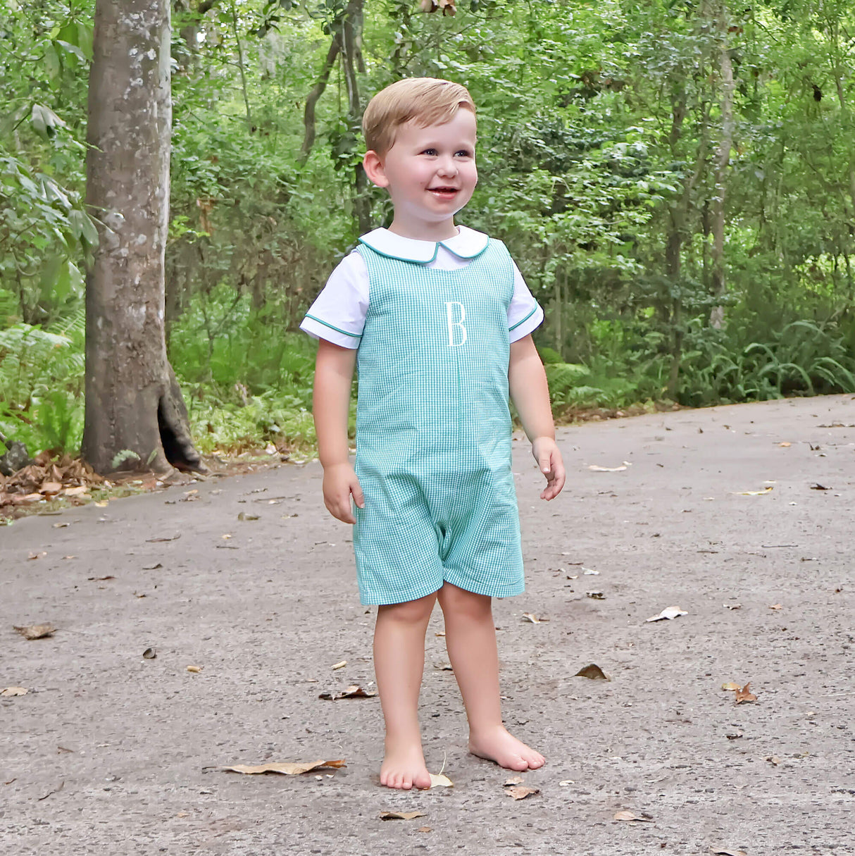 Gingham Jon Jon Green