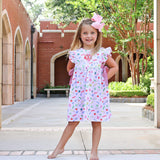 Easy as ABC Pink Avery Dress