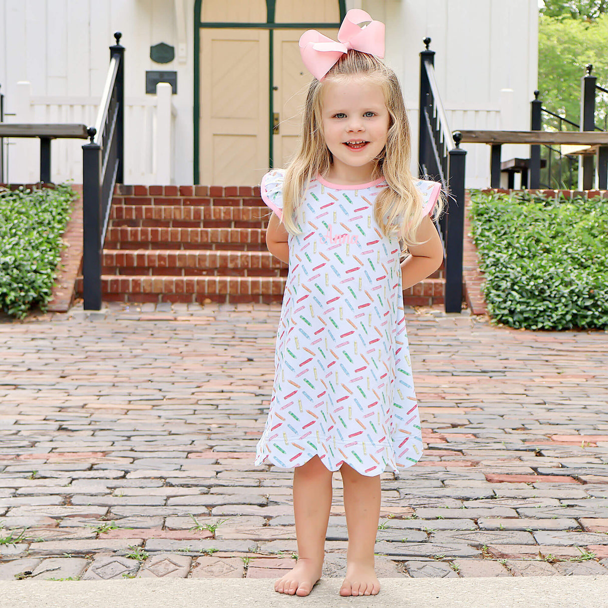 Colorful Crayon Liv Dress