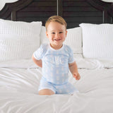 Bunny Peeps Light Blue Short Pajamas