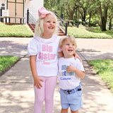 Big Sister Pink Gingham Ruffle Top