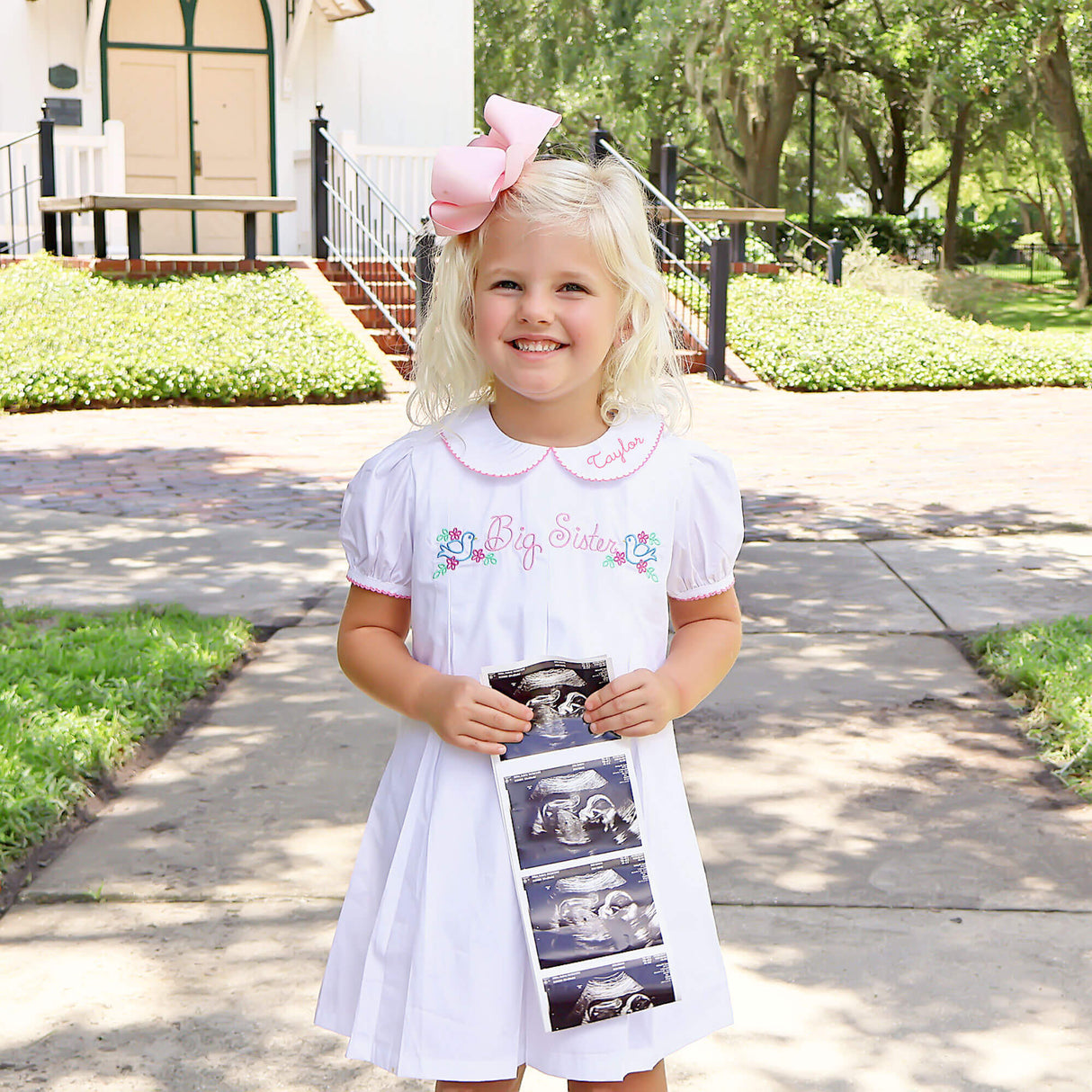 Bis Sister Embroidered Molly Dress