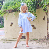 Light Blue Gingham Eden Dress