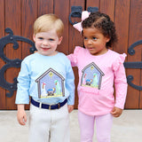 Nativity Pink Long Sleeve Top