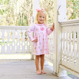 Vintage Santa Pink Eden Dress
