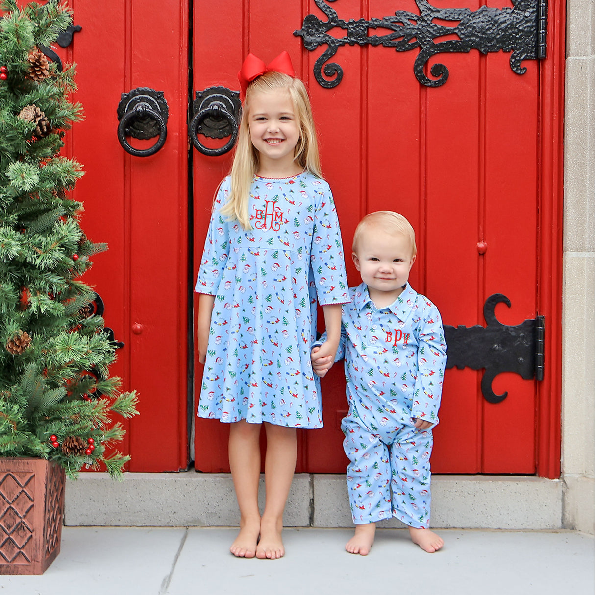 Magical Night Blue Polo Romper