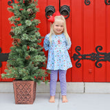 Magical Night Blue Sophia Legging Set