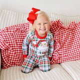 Happy Santa Sinclair Plaid Pajamas