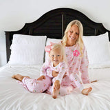 Vintage Santa Pink Women's Pajamas