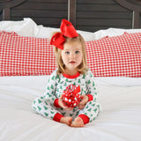 Christmas Tree White Pajamas