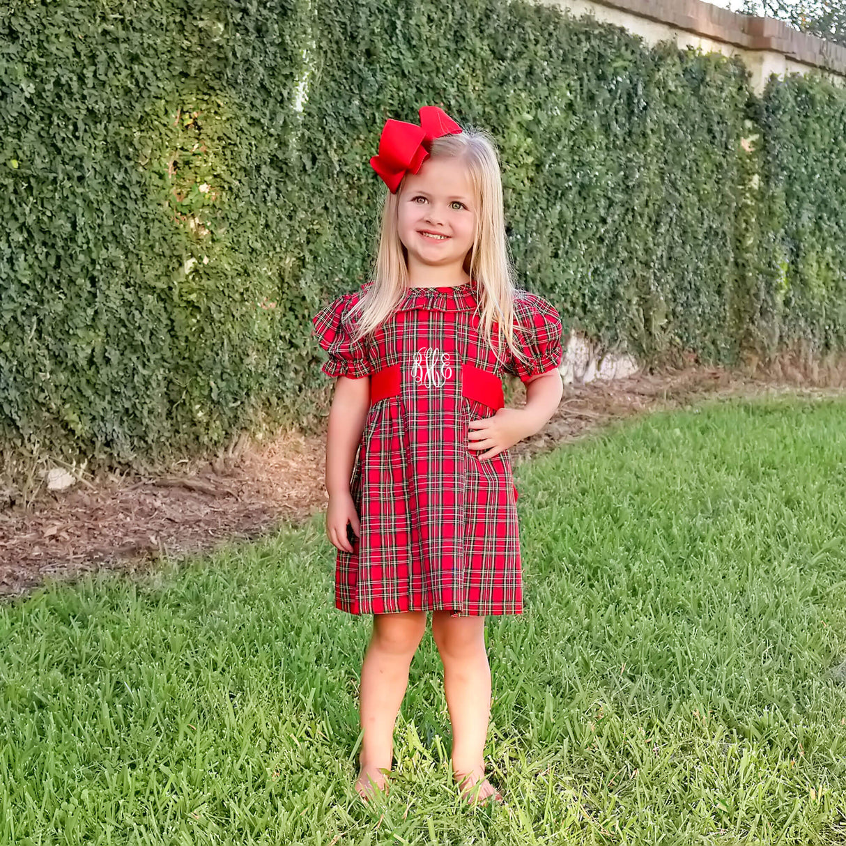 Westmount Plaid Red Paige Dress