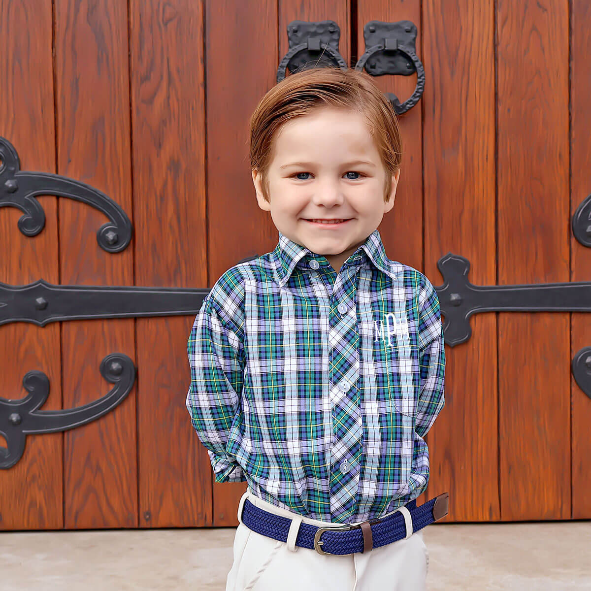 Brighton Plaid Button Down Shirt