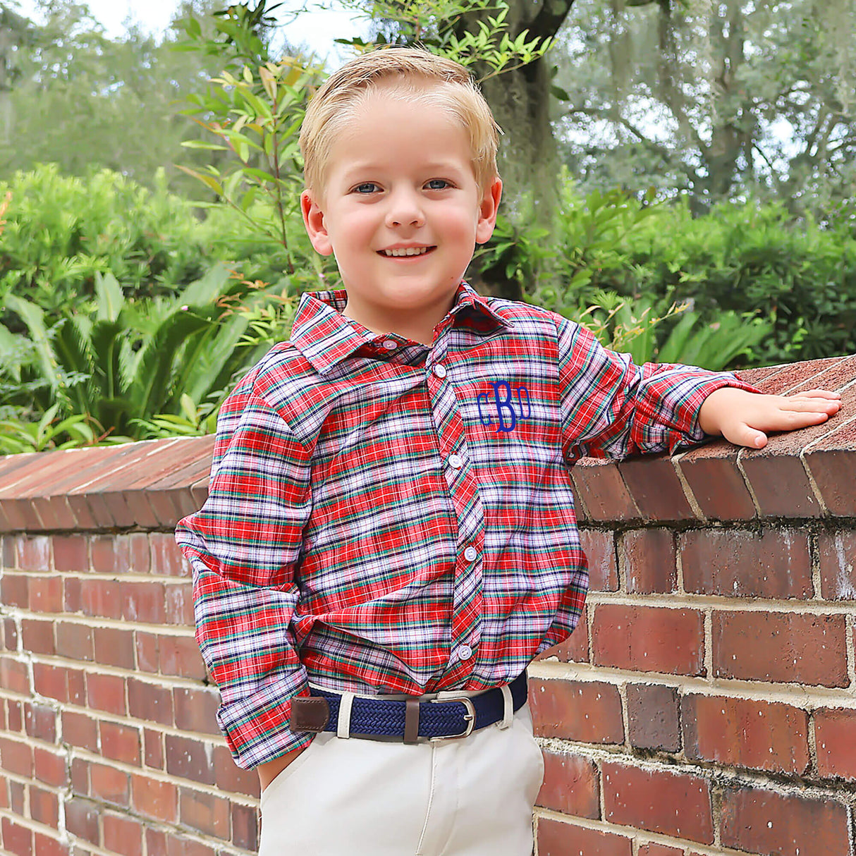 Seattle Red Plaid Button Down Shirt